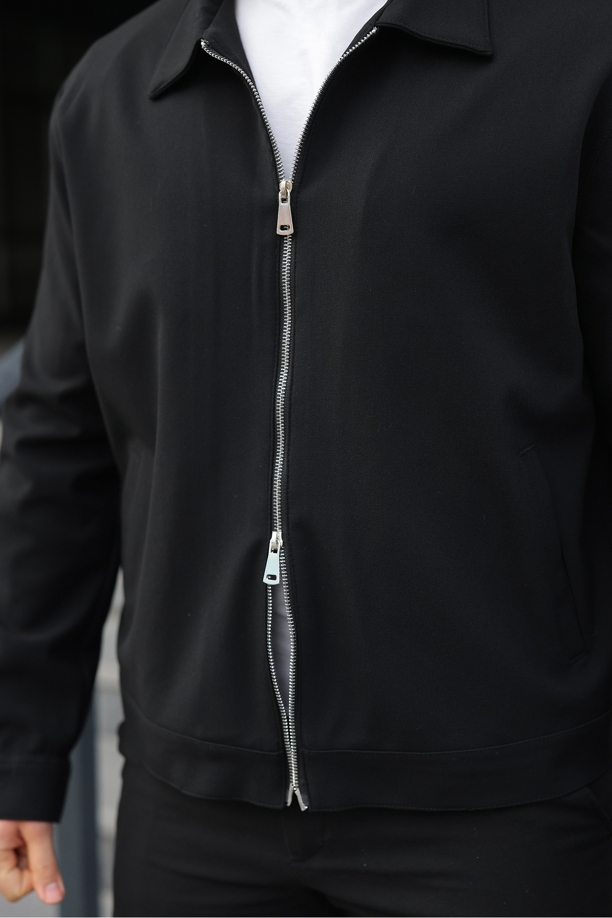 SEASON COAT  ERKEK CEKET ÇİFT BAŞLIKLI FERMUAR İNCE ASTAR REGULAR KALIP - Görsel 4