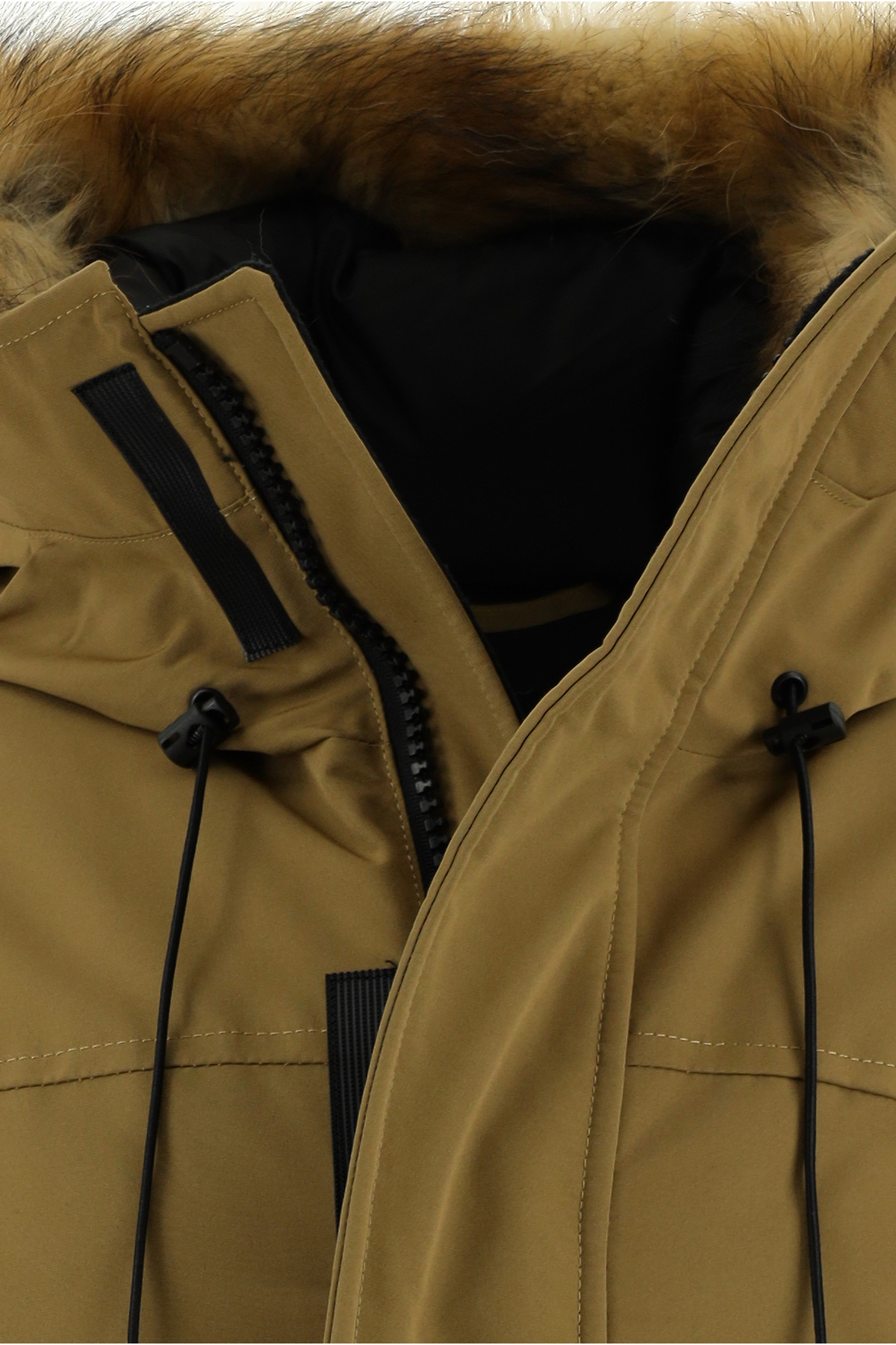 Abdullah Kiğılı  Kürklü Kapüşonlu Spor Kaban - Görsel 5