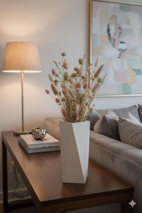 Art-ı Prime Dizayn Vazo Piramit Büyük Boy