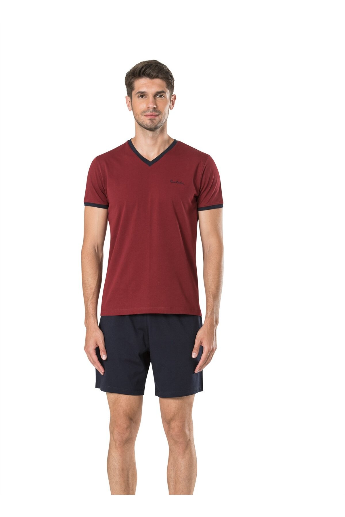 ست پیژامه و لباس خواب مردانه راسته فاق نرمال آستین بلند | پیر کاردین Pierre Cardin 5t5w9a5y - تصویر 5