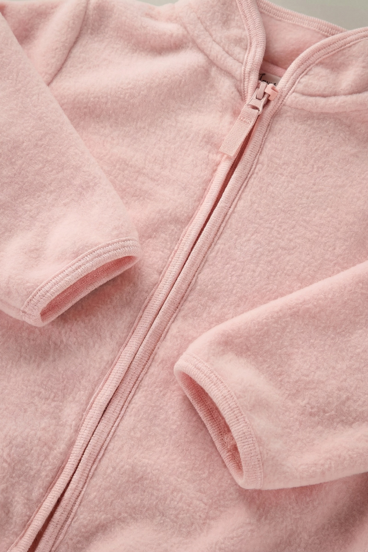 GÜLERBEBECİX Kız Çocuk Üst Polar Hırka Pembe fotoğrafı 3 (önizleme)