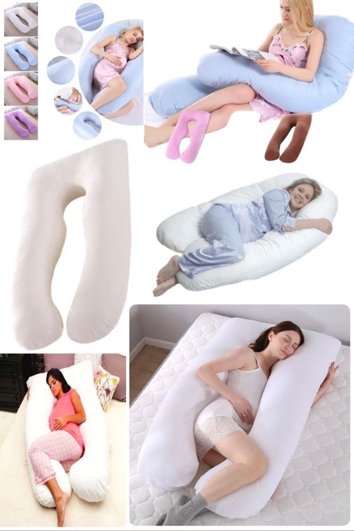 ozbience Büyük Boy Hamile Yastığı, Rahat ve Konforlu Gebelik Deneyimi fotoğrafı 2 (önizleme)