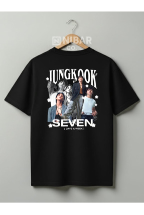 Grafftee Clothing Jungkook Tasarımlı Premium %100 Pamuklu Unisex Tişört