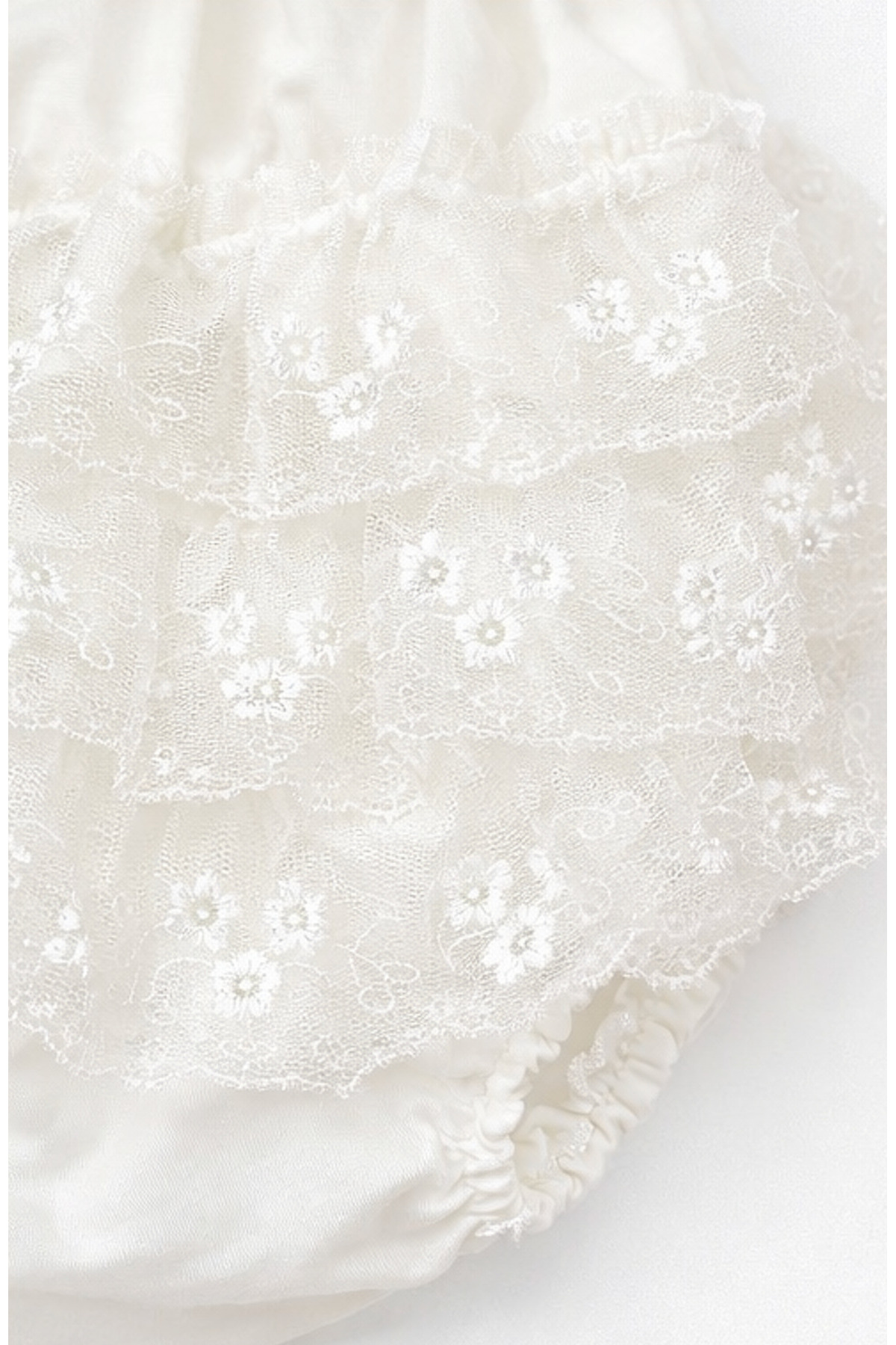 Kardeşler Bebe Kız Bebek 2'li Tütü Detaylı Külot fotoğrafı 4 (önizleme)