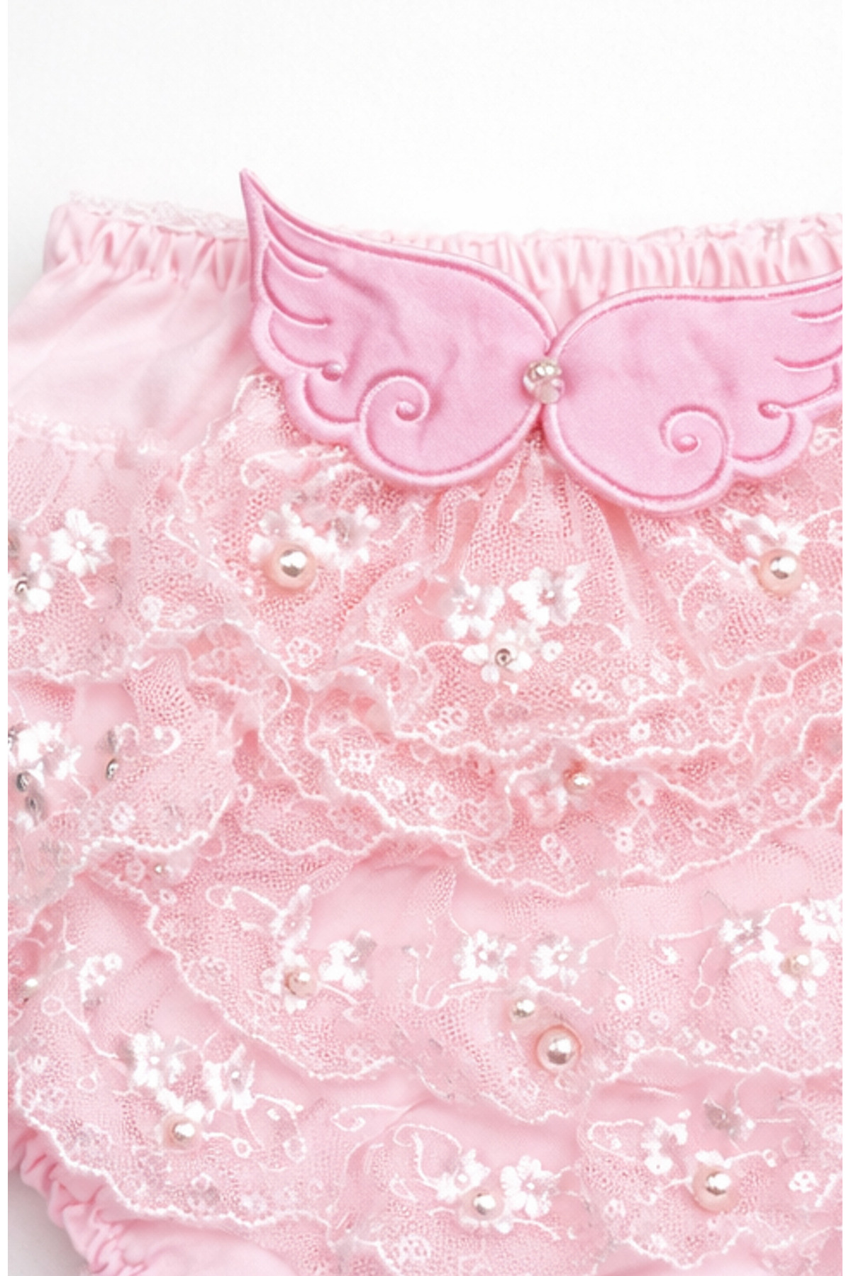 Kardeşler Bebe Kız Bebek 2'li Tütü Detaylı Külot fotoğrafı 3 (önizleme)