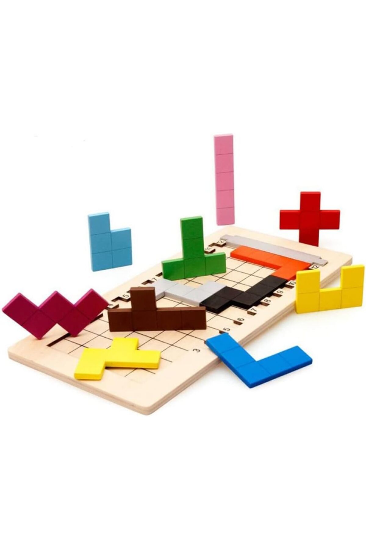 Tıfıl Toys Çocuklar İçin Pentomino Eğitici Zeka ve Strateji Oyunu – 175 Bulmaca fotoğrafı 3 (önizleme)