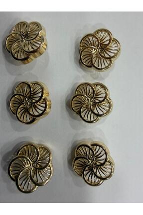 kendim fashion Metal Düğme 28''- 17,80 mm (6 'lı paket)