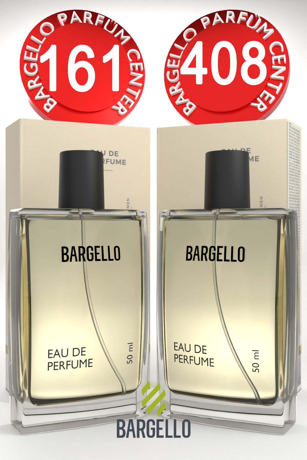 Bargello 161 Kadın Parfüm Oriental 50 ML EDP + 408 Kadın Parfüm Floral 50 ML EDP — 10122025bargello0000001brg002712