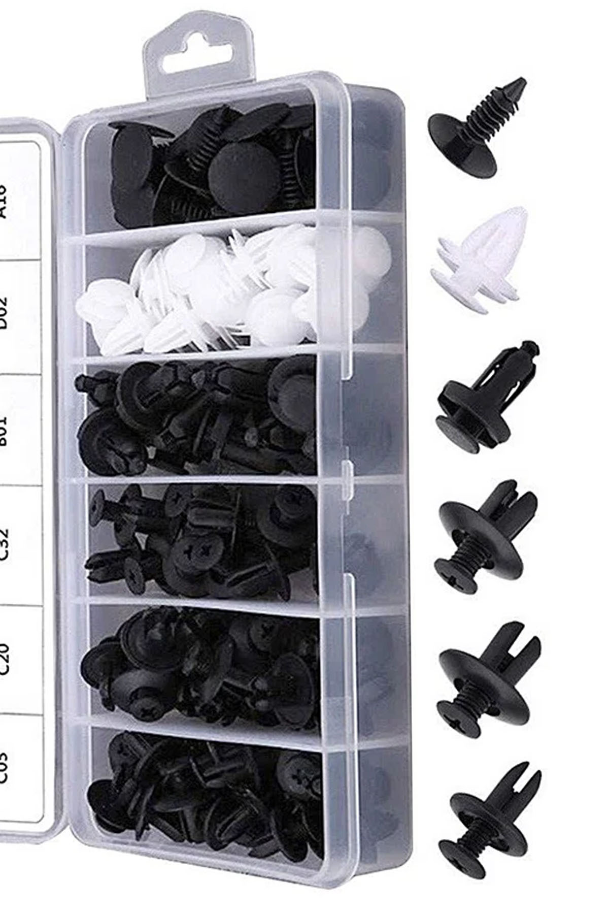 ICチップ　55点　MCM68B10P 7931 まとめ大量セット TechnoStation Çantalı Çok Amaçlı Plastik Bağlantı Klipsi Seti 100