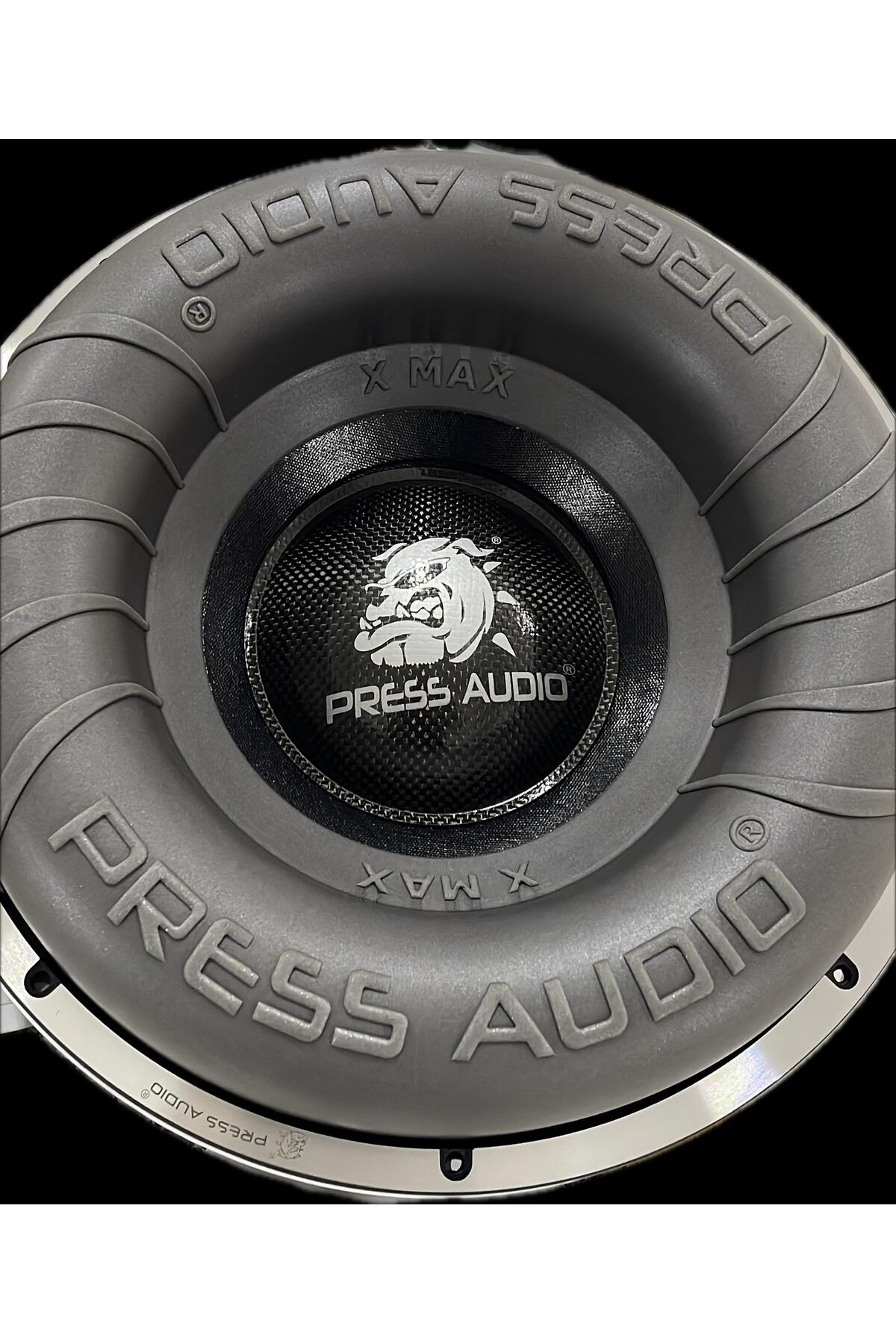 PRESS AUDİO 38 CM SPL SUBWOOFER XMAX 9000 RMS YASSI ALÜMİNYUM