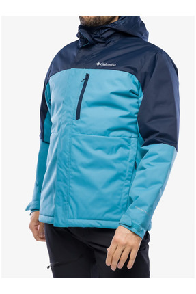 Columbia Erkek Hikebound Insulated Su Geçirmez Omni-Heat Mont - Mavi / Lacivert