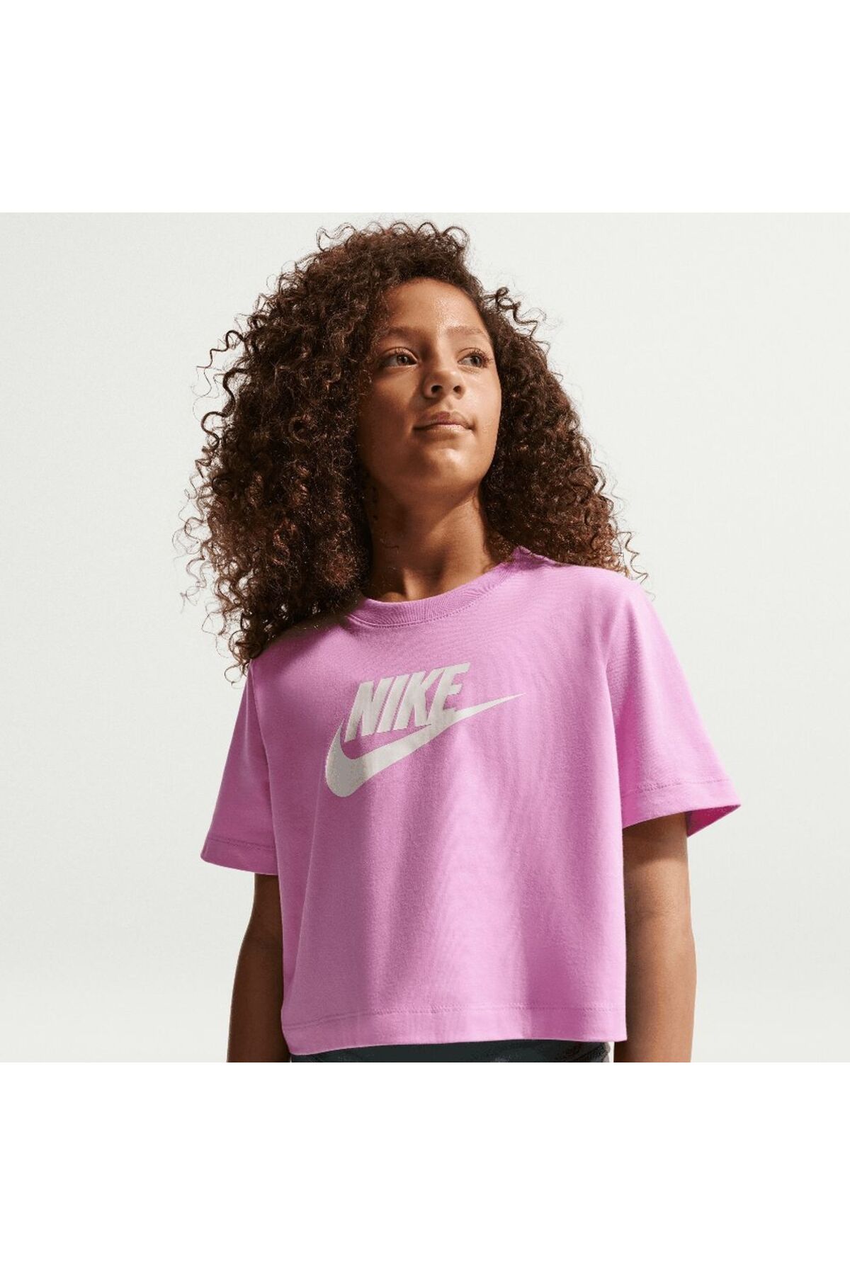 DAIRIKU ''KIDS '' Layered T-Shirt パープル Nike Kids' T-shirt G NSW TEE CROP FUTURA HBR - FZ5548503- Trendyol
