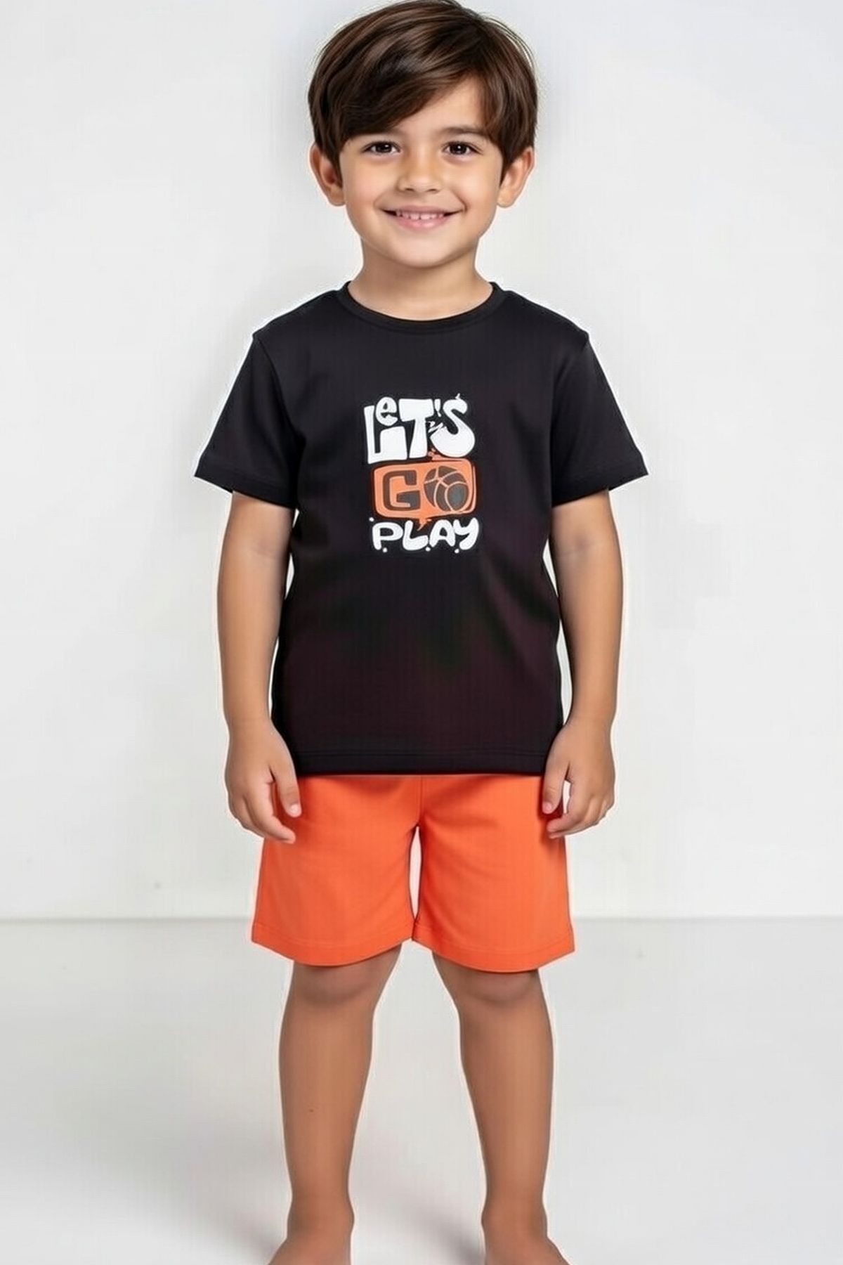 Lets Play shorts pajamas set. Father and son are sold separately, prices are different
