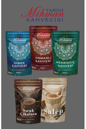 Tarihi Mihman Kahvecisi MİHMAN KAHVE SETİ