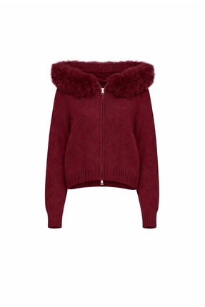 Rogue&Relic Studios Florence Triko Kürklü Hırka