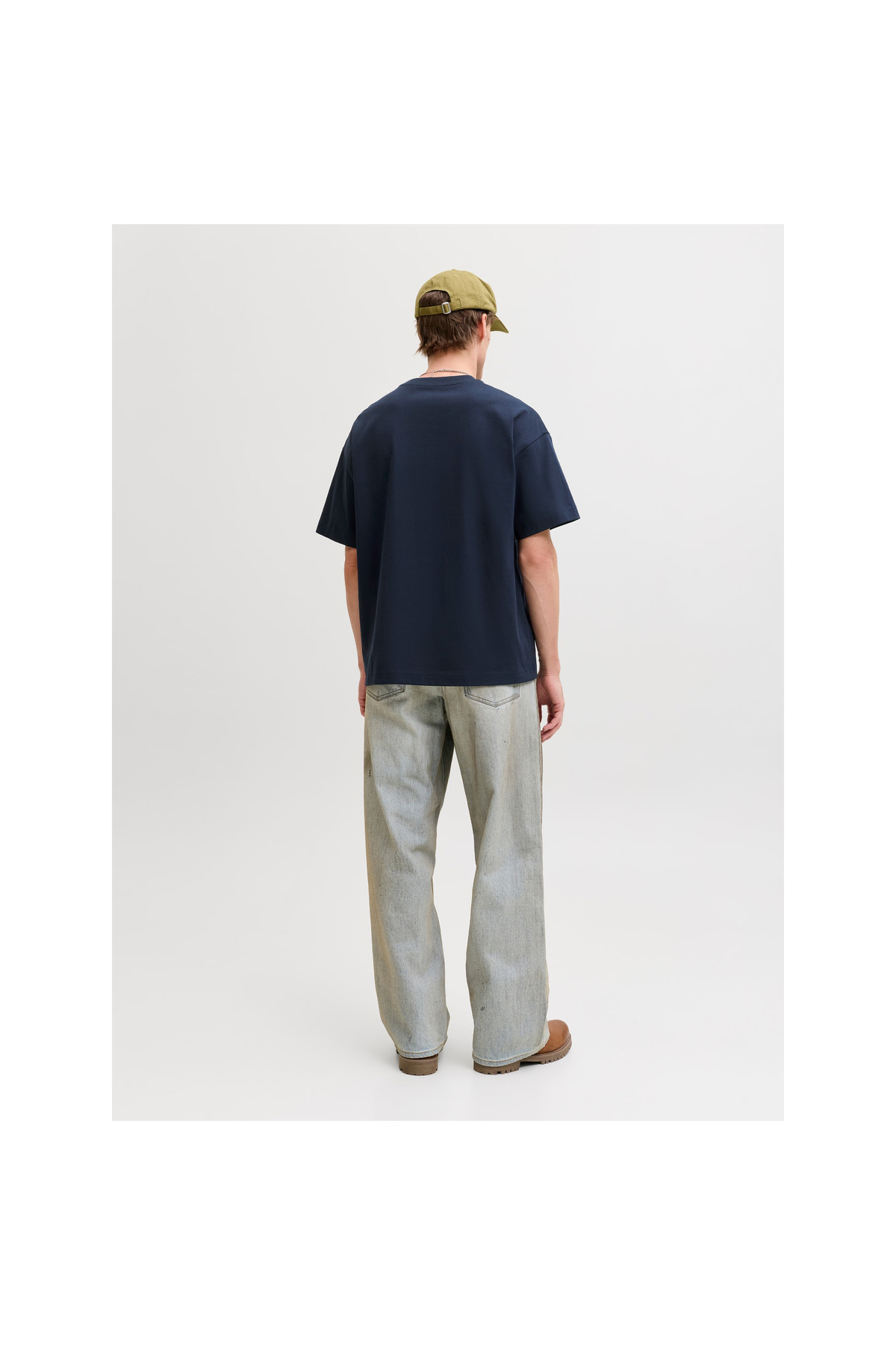 تیشرت مردانه راسته آستین کوتاه | جک اند جونز Jack & Jones 12293422-SKYC - تصویر 3