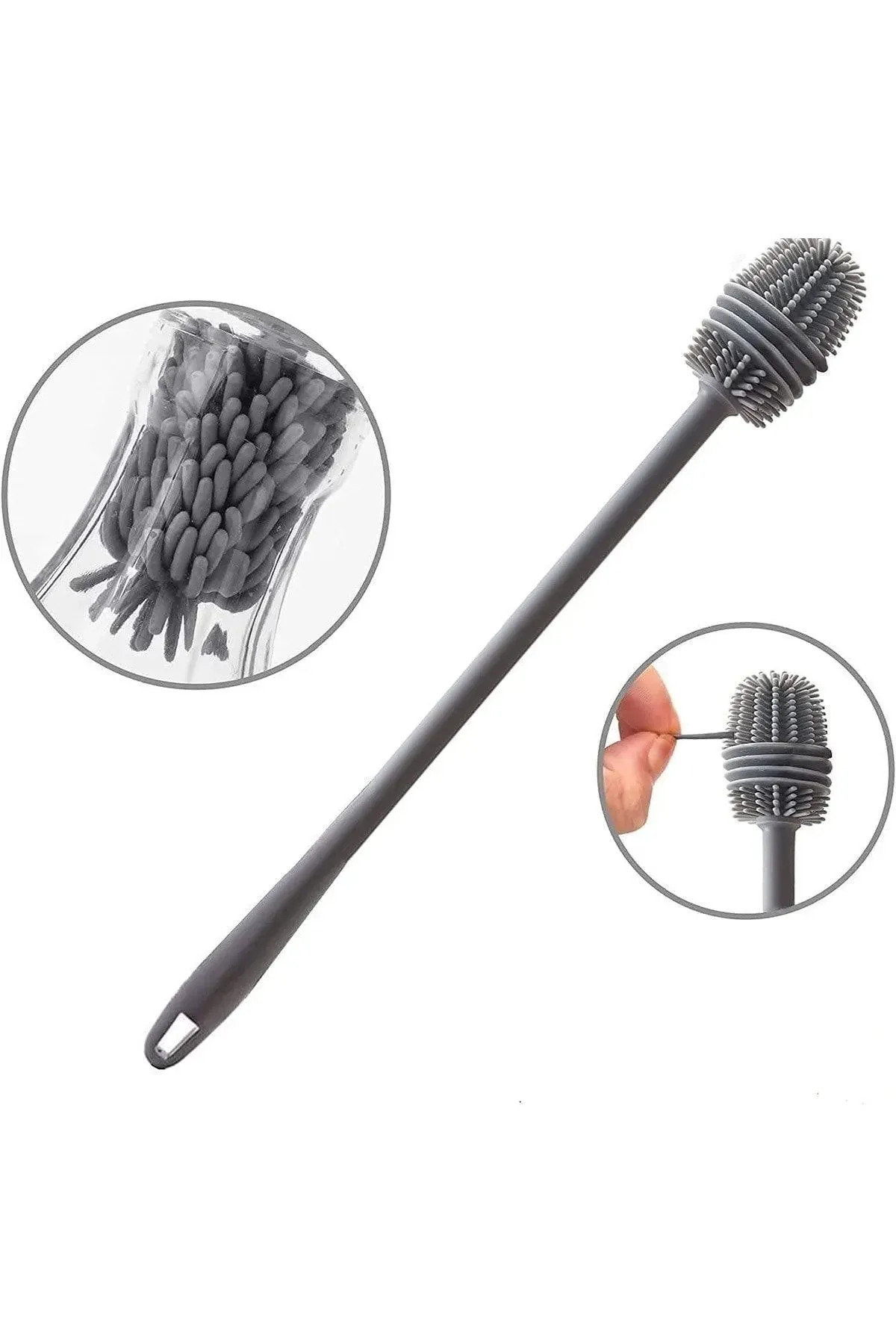 Özlem Toys Bebeğimin Biberon Temizleme Fırçası Bardak Tabak Cam Şişe Yıkama Fırçası Termos Kavanoz Fırçası fotoğrafı 4 (önizleme)