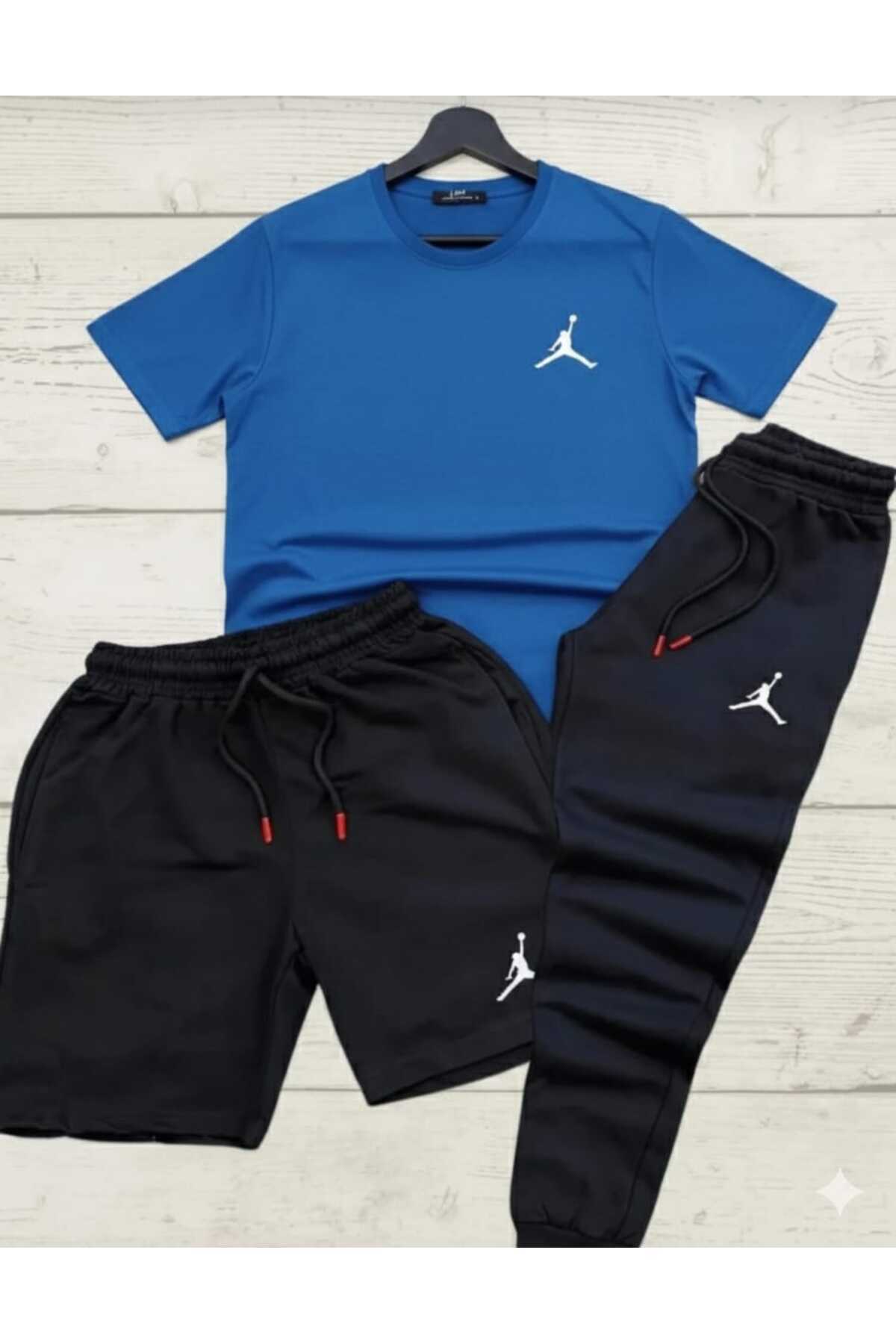 YK WEAR Μπλουζάκι Σορτς Μπάσκετ με Στάμπα Γυναικεία / Ανδρικά