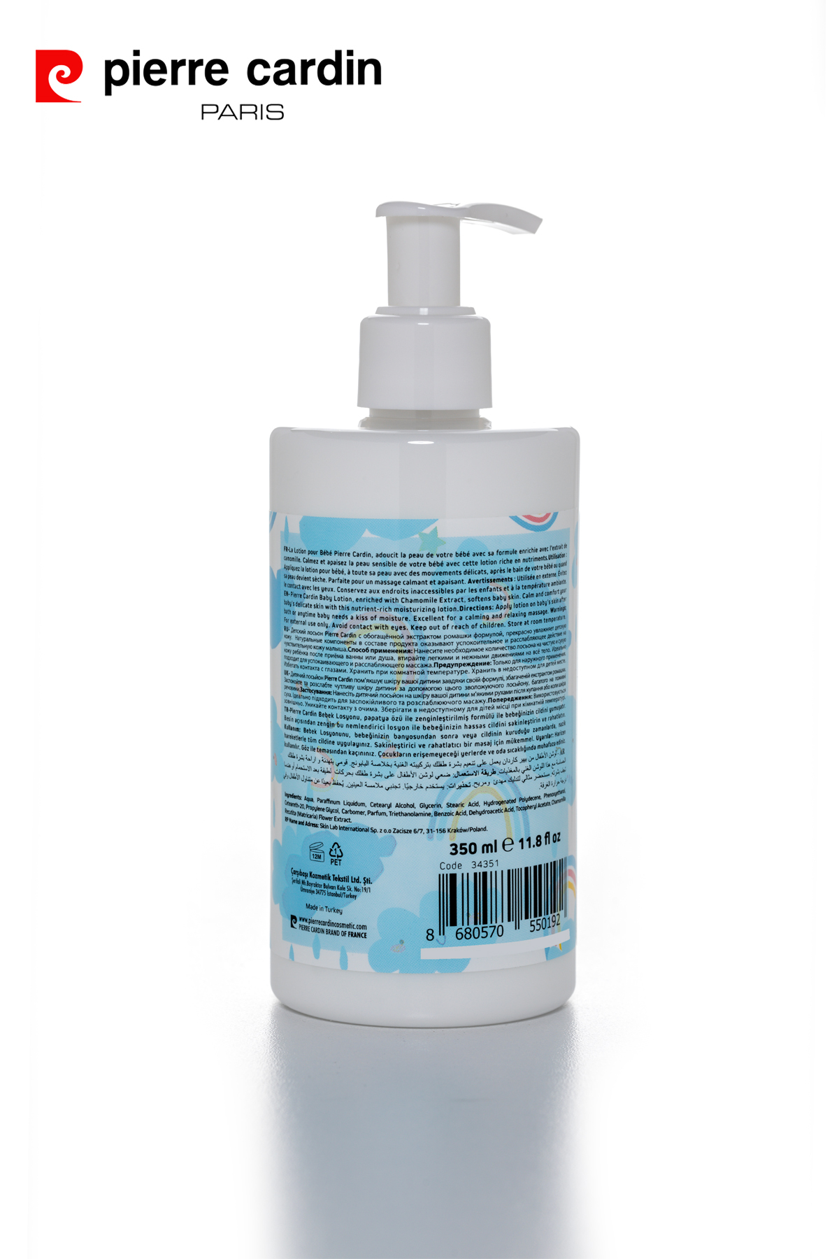 Pierre Cardin Baby Lotion Bebek Vücut Losyonu 350 ml fotoğrafı 5 (önizleme)