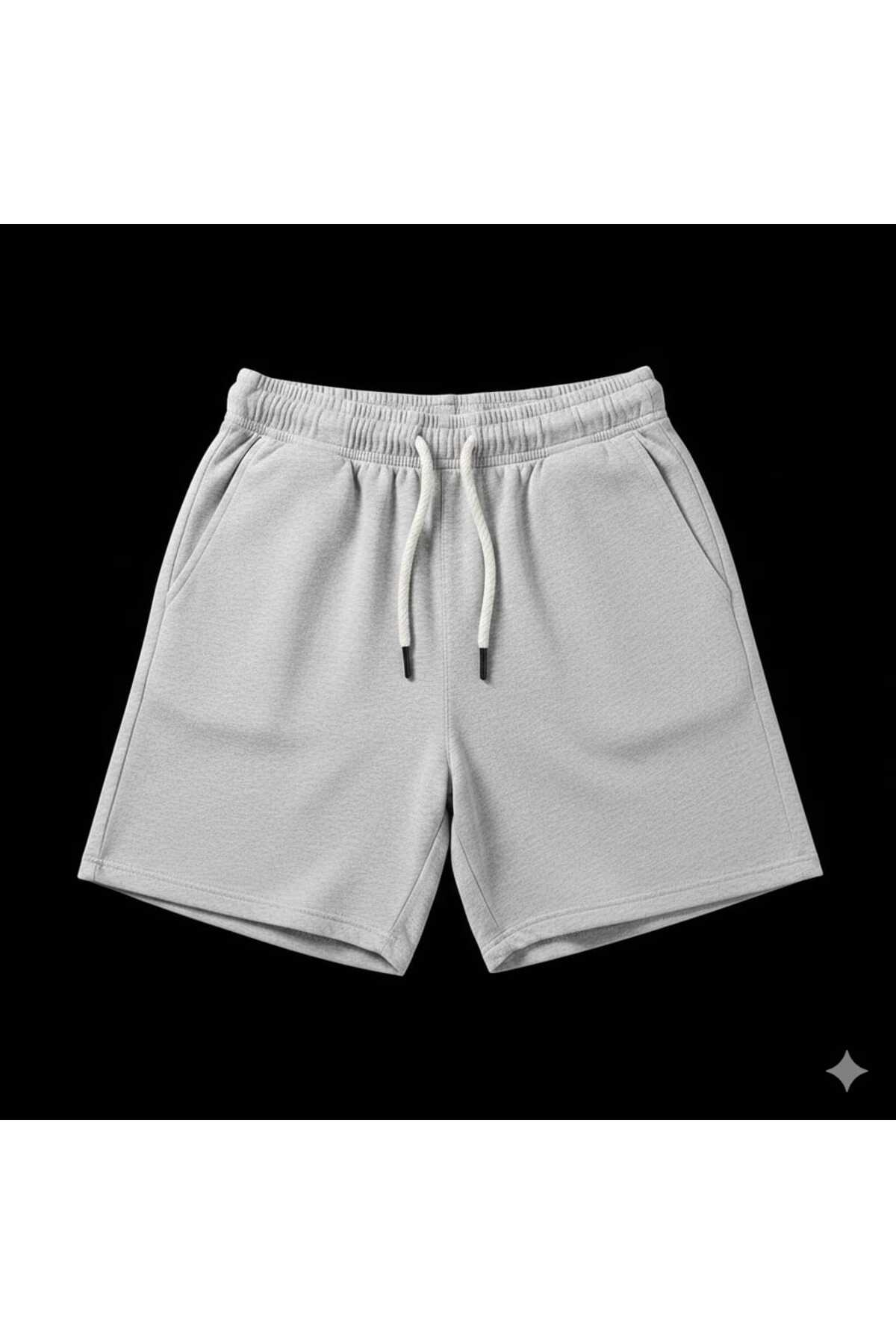 NETTENSTORE Erkek Bermuda Şort Cepli Rahat Esnek Kumaş