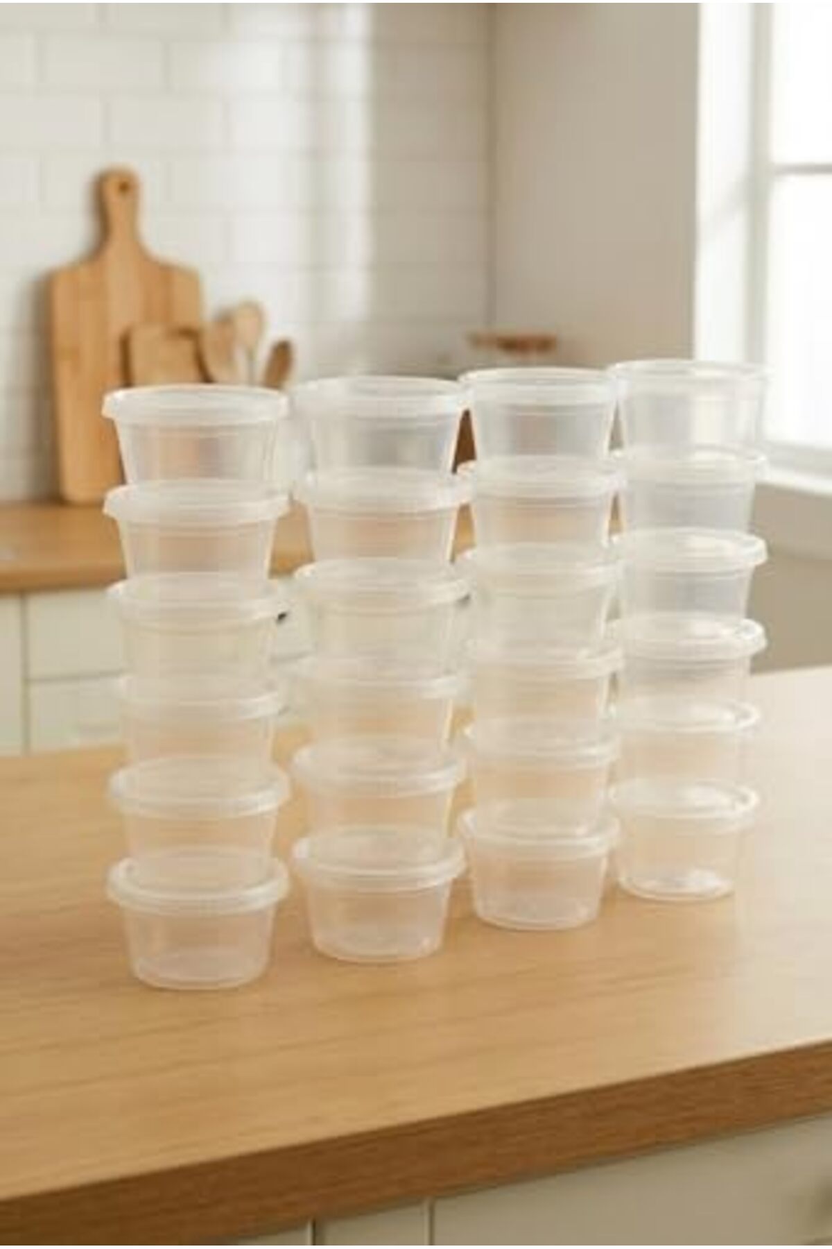 esplendor espshopx 50 Adet 120 ml Saklama Kabı – 4 oz Kemik Suyu, İlik Suyu, Anne Sütü, Sos ve Püre Saklama Ka fotoğrafı 2 (önizleme)