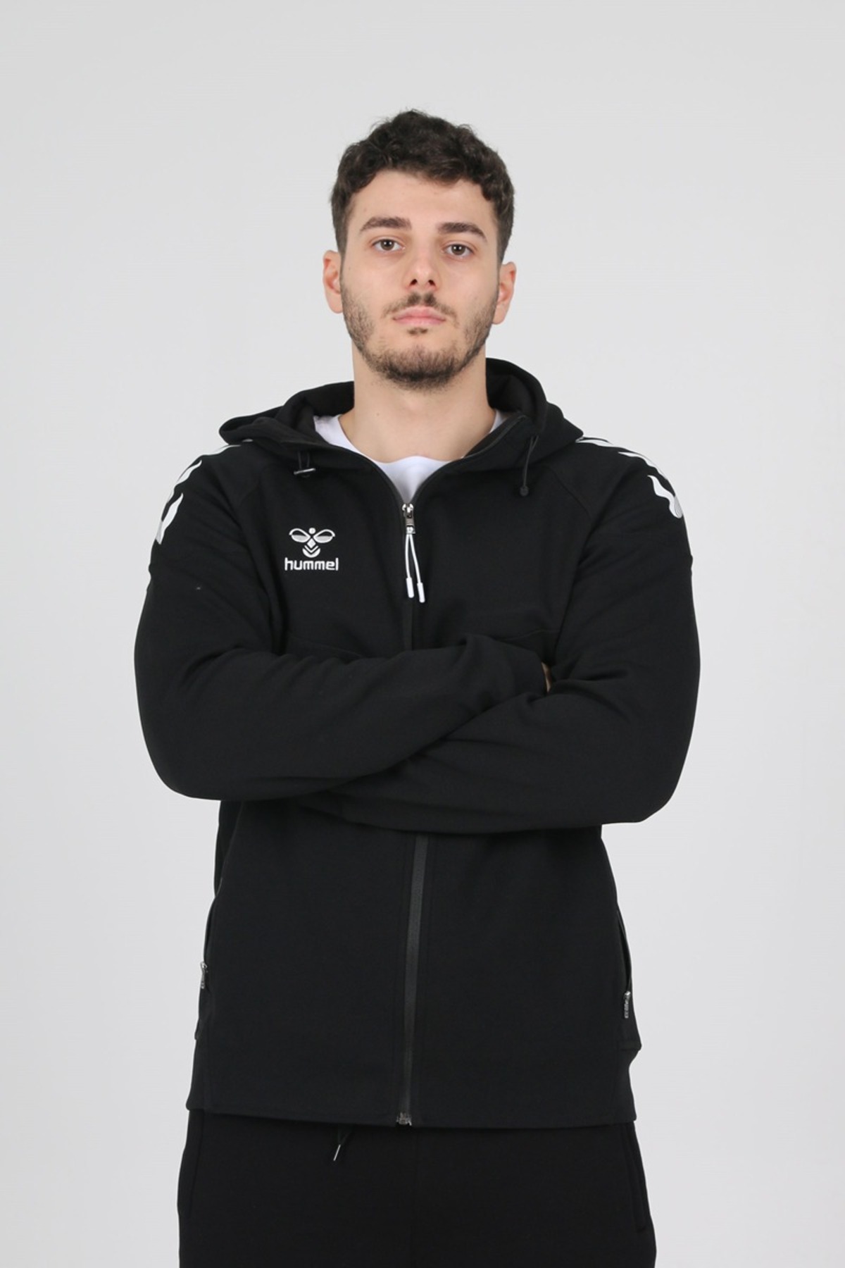 hummel Armin Pro Kamp Kapşonlu Eşofman Üst görsel 5