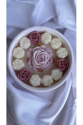 Atelier Lumira Gül Seremonisi Beton Kase Mum