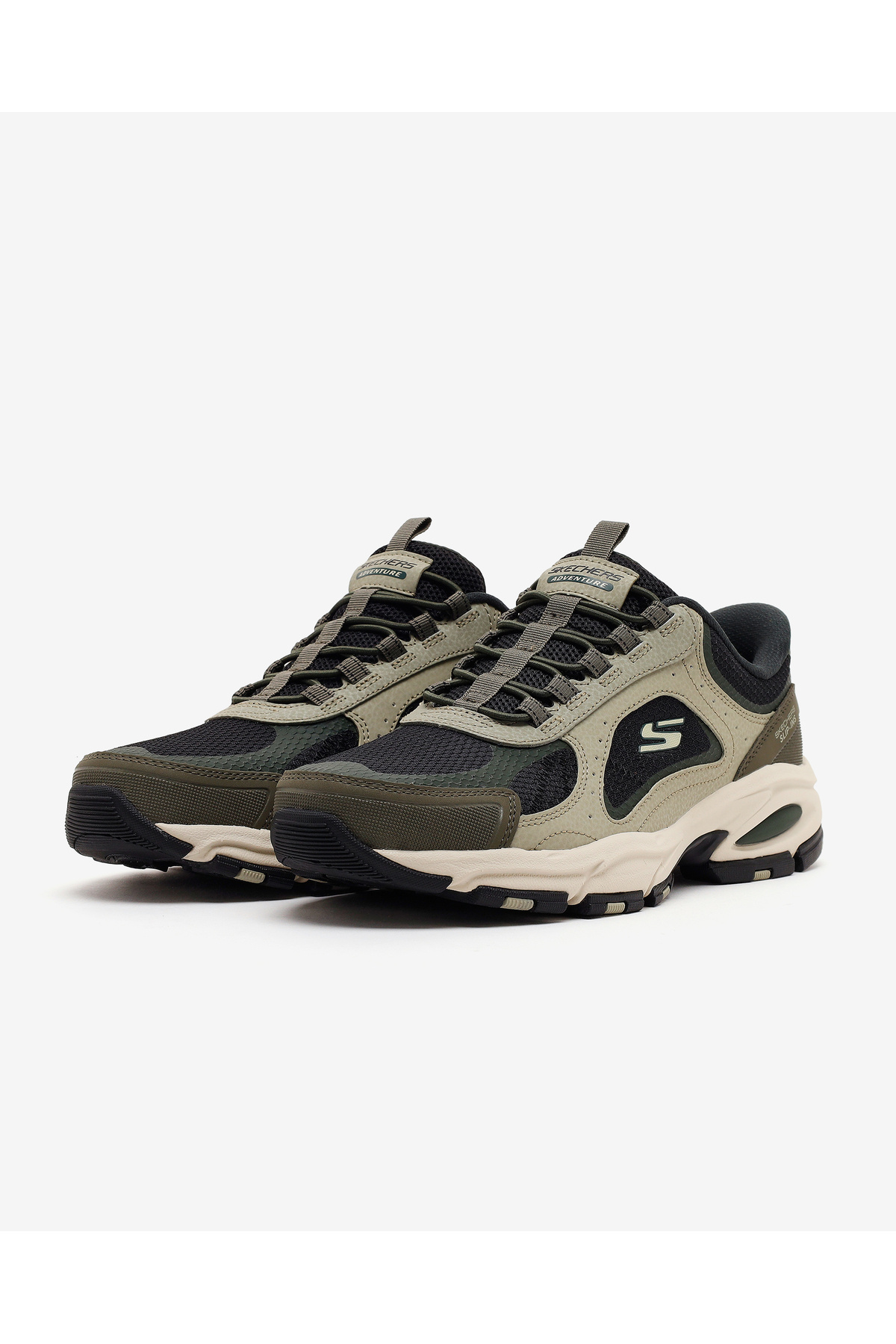 SKECHERS VIGOR 2.0 Erkek Haki Outdoor Ayakkabı 237175 OLV görsel 3