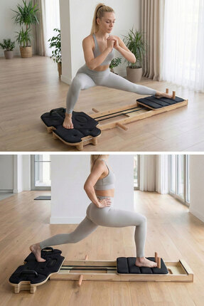 kochler Yeni Nesil Katlanabilir Profesyonel Pilates Reformer Aleti - Az Yer K...