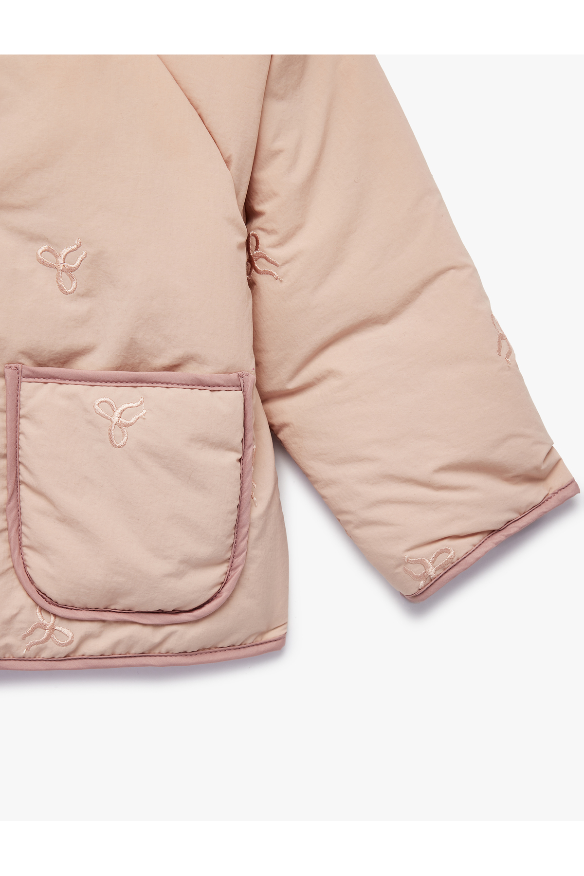 Koton Uzun Kollu Bisiklet Yaka Cepli Mevsimlik Ceket fotoğrafı 7 (önizleme)