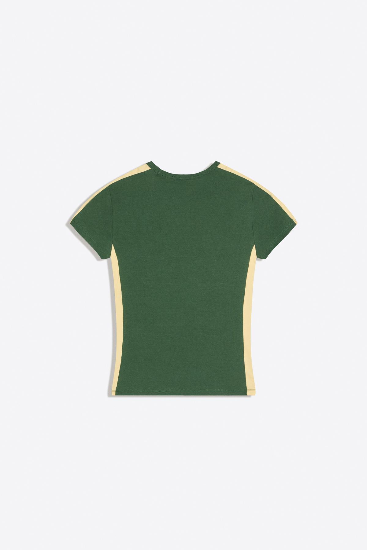 Bershka  Kısa kollu spor baskılı tişört - Görsel 7