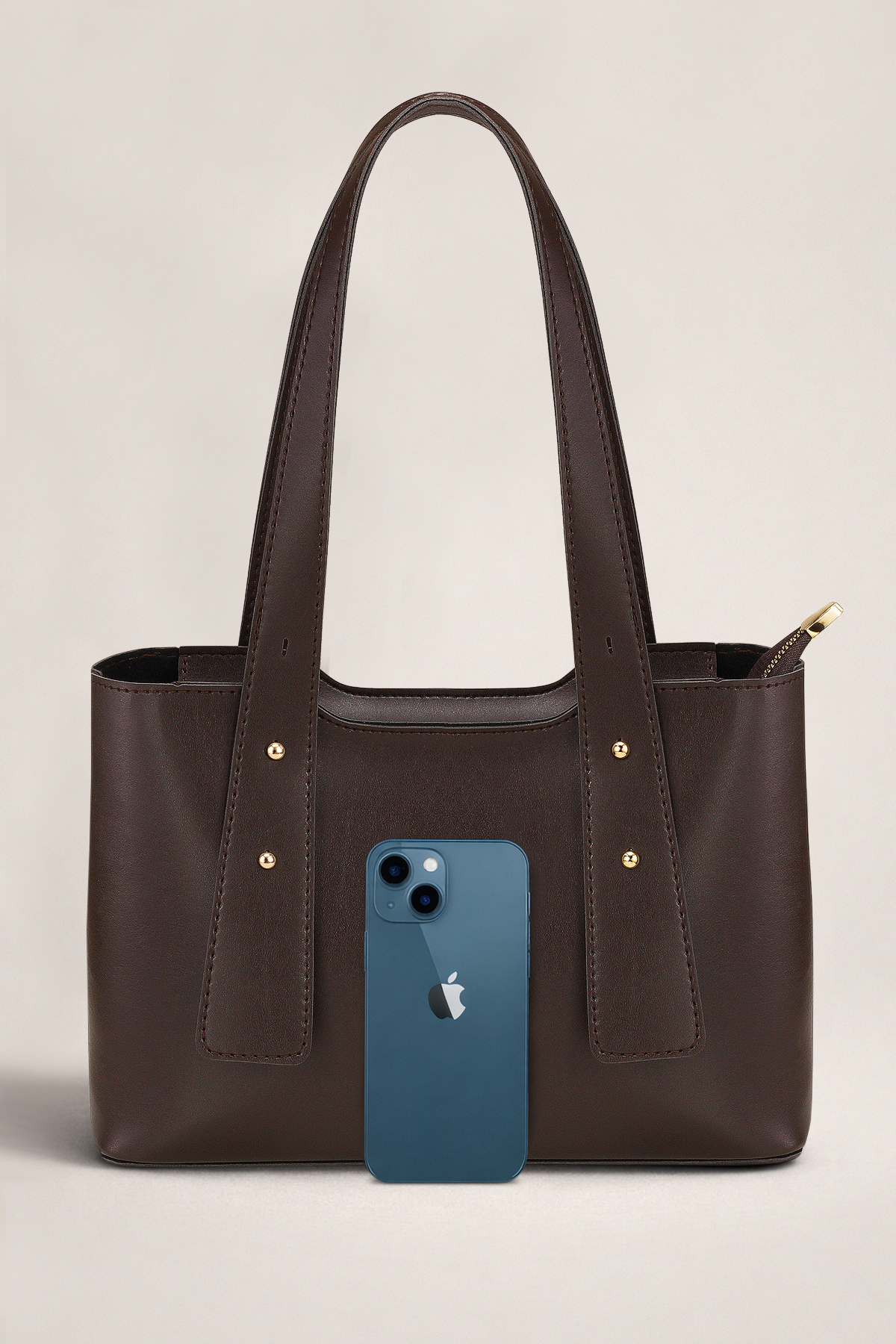 Housebags Retro Vintage Fermuarlı, Ayarlanabilir Omuz Askılı Çanta 287 görsel 6