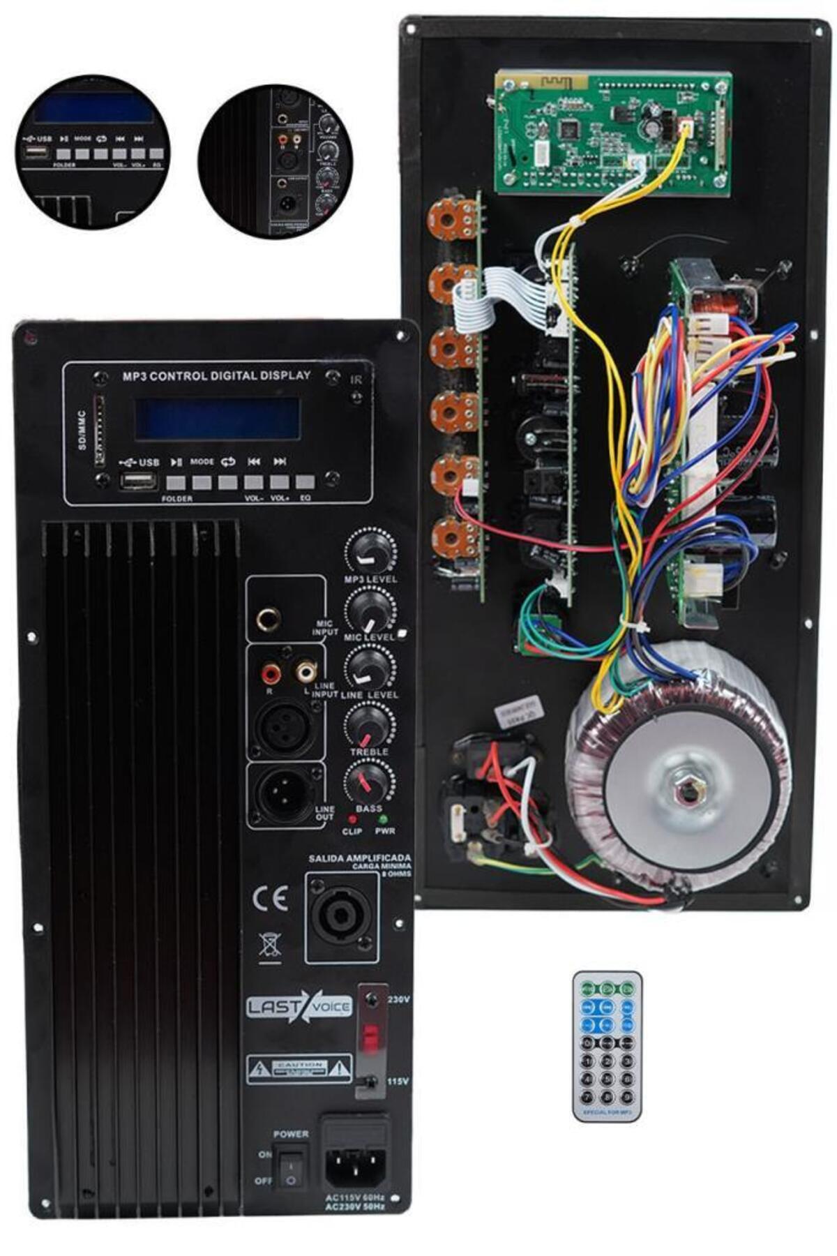 Lastvoice A800 İki Yollu Aktif Kabin Hoparlör Modülü Çıkış Katı