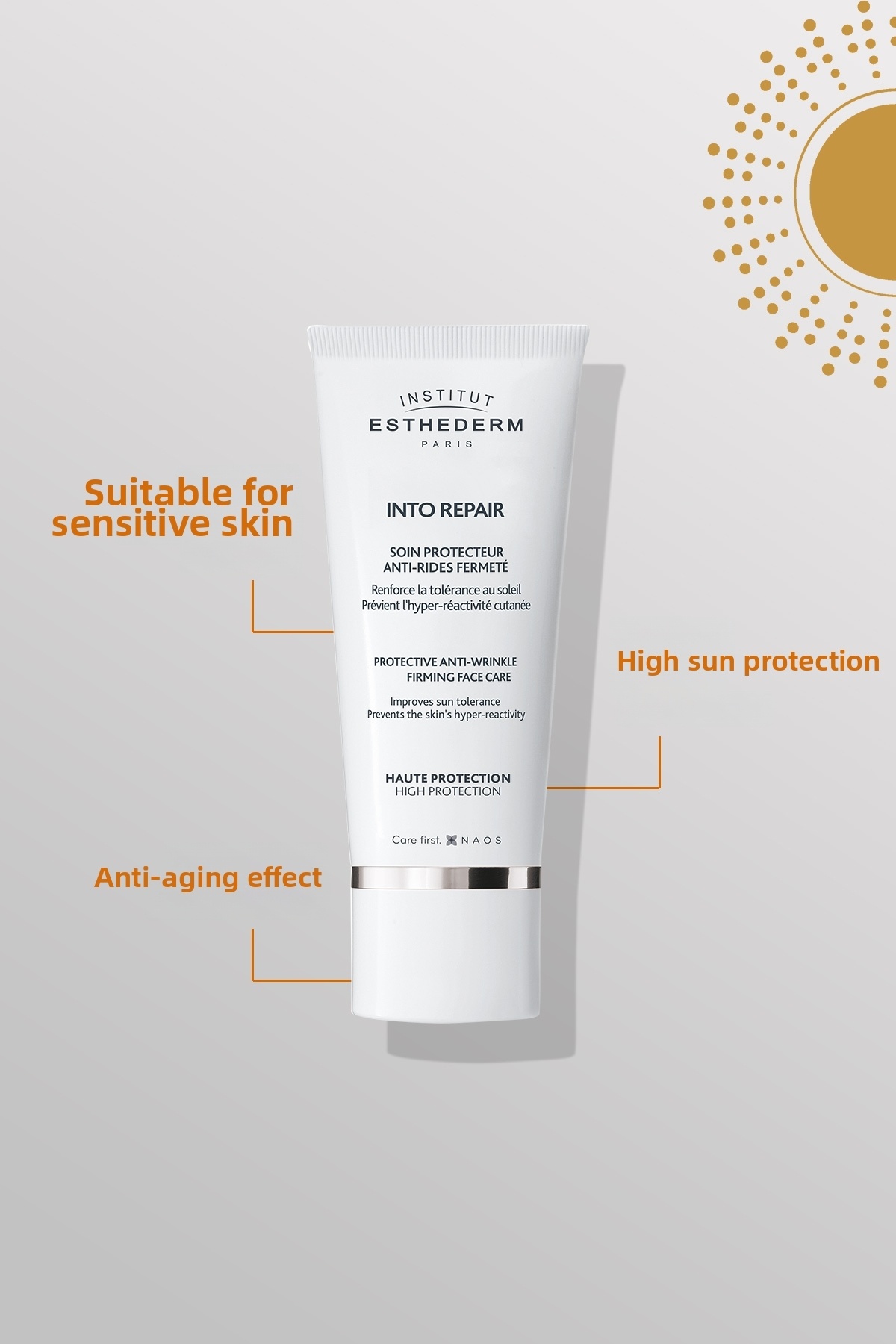 INSTITUT ESTHEDERM Into Repair 50 ml – Repairing Sunscreen Cream
