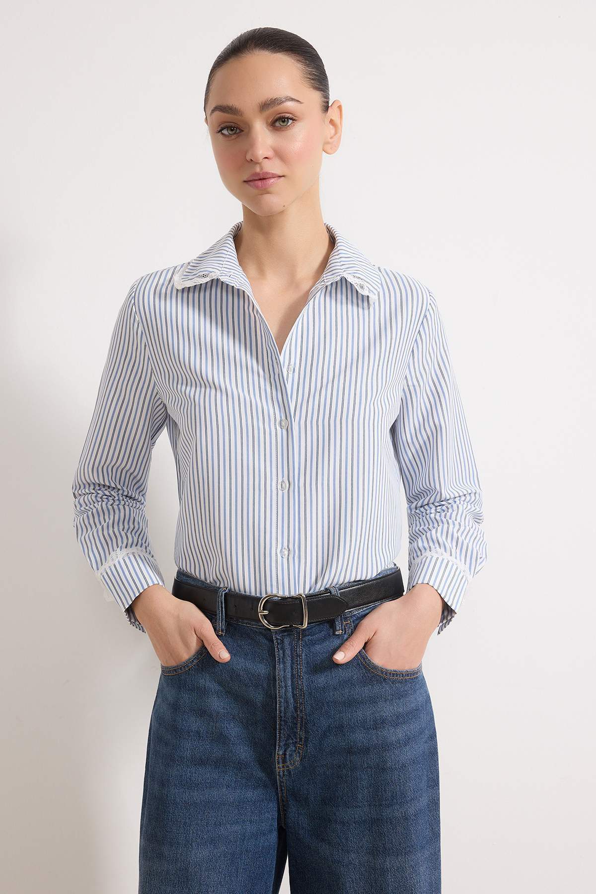 trendyolmilla-womens-striped-long-oversize-sh