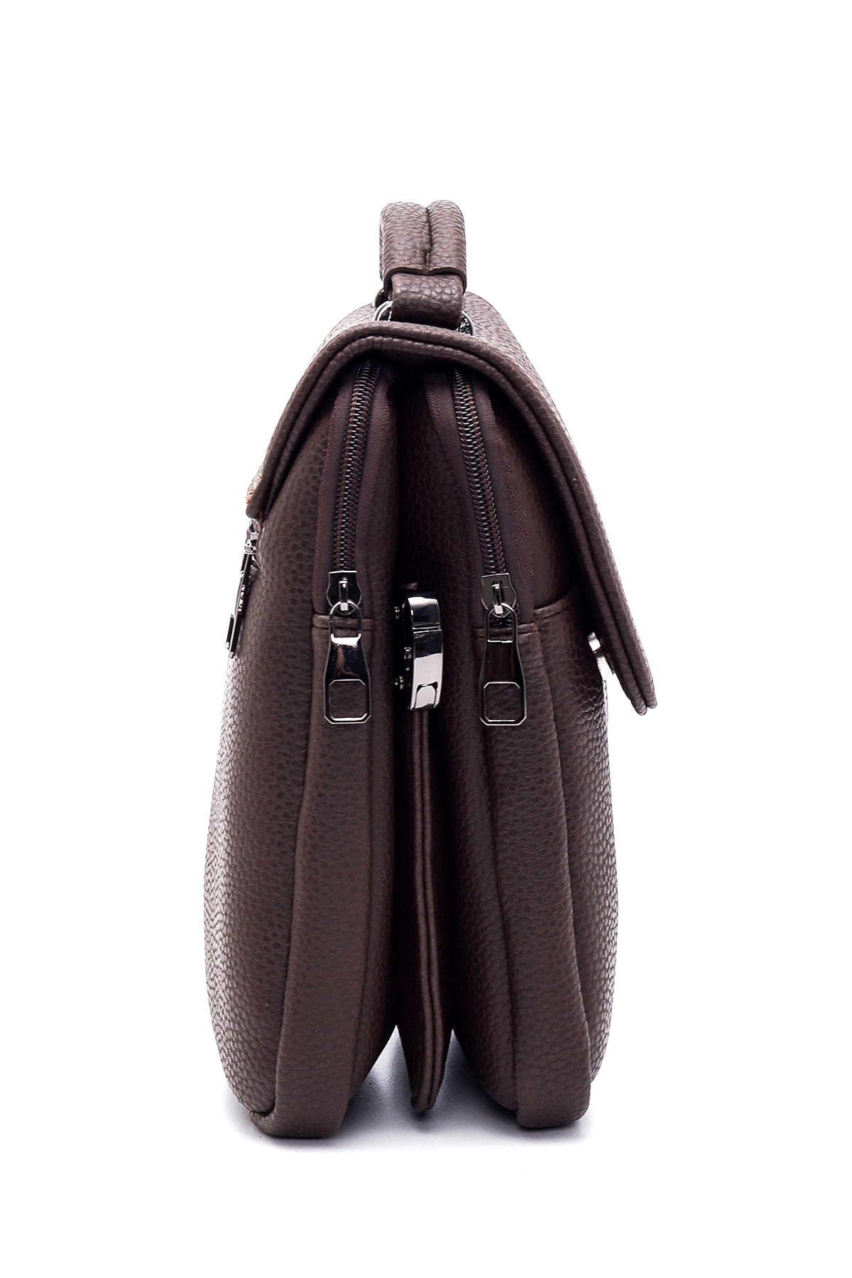 Derimod  Erkek Kahverengi Postacı Çanta 22SBD3500FT - Görsel 3