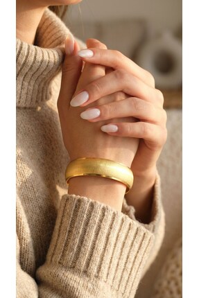 FerizZ Kadın Altın Kaplama Bilezik 1.5 cm