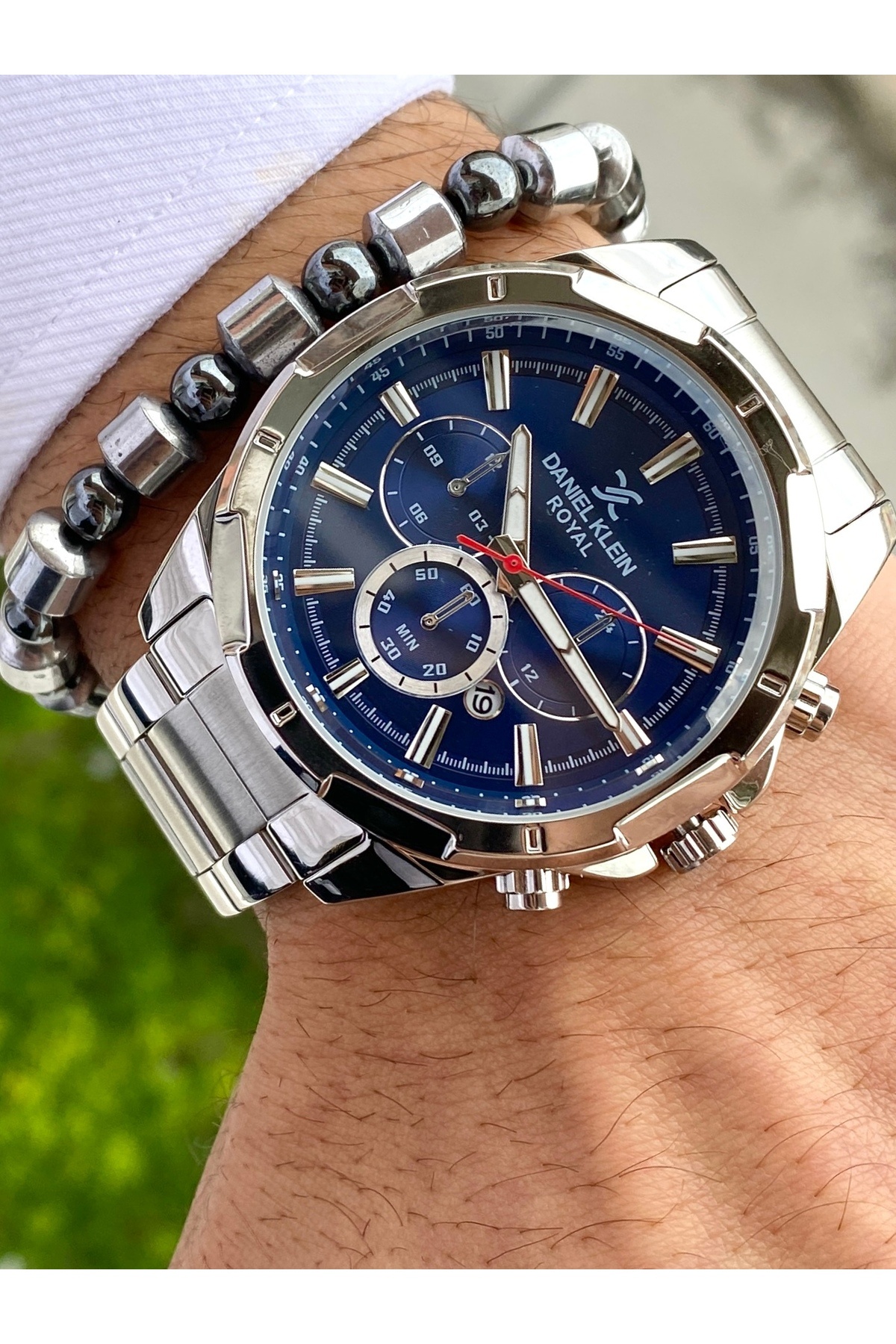 Daniel Klein  Orjinal Paslanmaz Çelik Kordon Erkek Kol Saati 3 atm su geçirmez sevgililer günü özel - Görsel 4