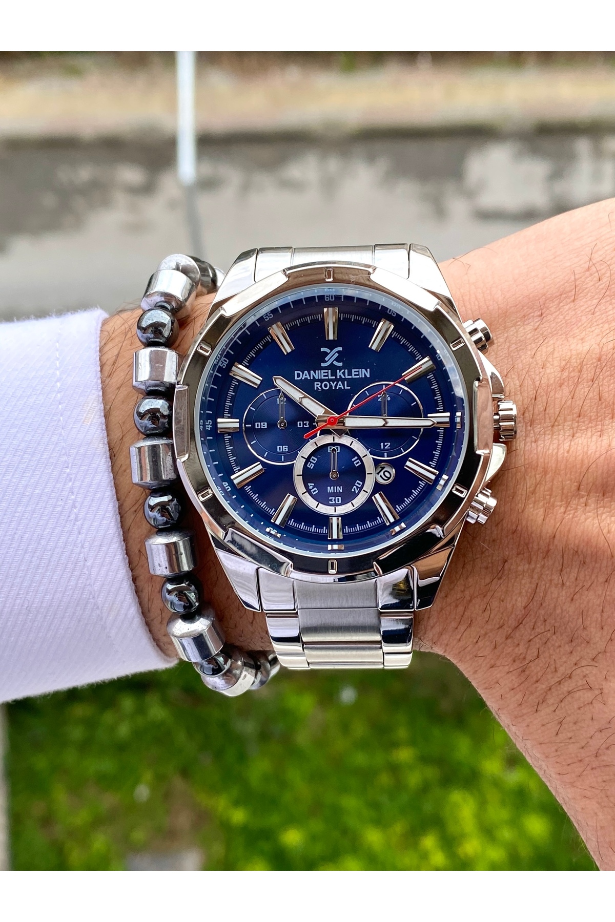 Daniel Klein  Orjinal Paslanmaz Çelik Kordon Erkek Kol Saati 3 atm su geçirmez sevgililer günü özel - Görsel 2