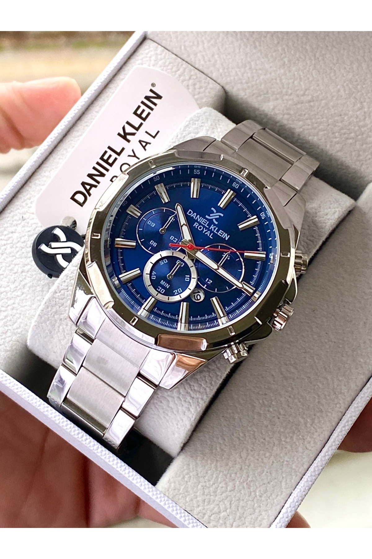 Daniel Klein  Orjinal Paslanmaz Çelik Kordon Erkek Kol Saati 3 atm su geçirmez sevgililer günü özel - Görsel 3