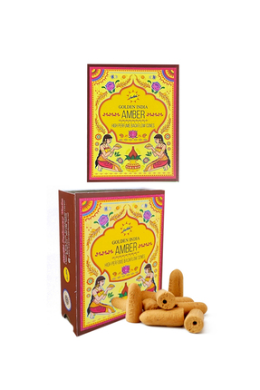 Meshuchi Amber Aromalı Ters Akış – Şelale Tütsü 10’lu Paket