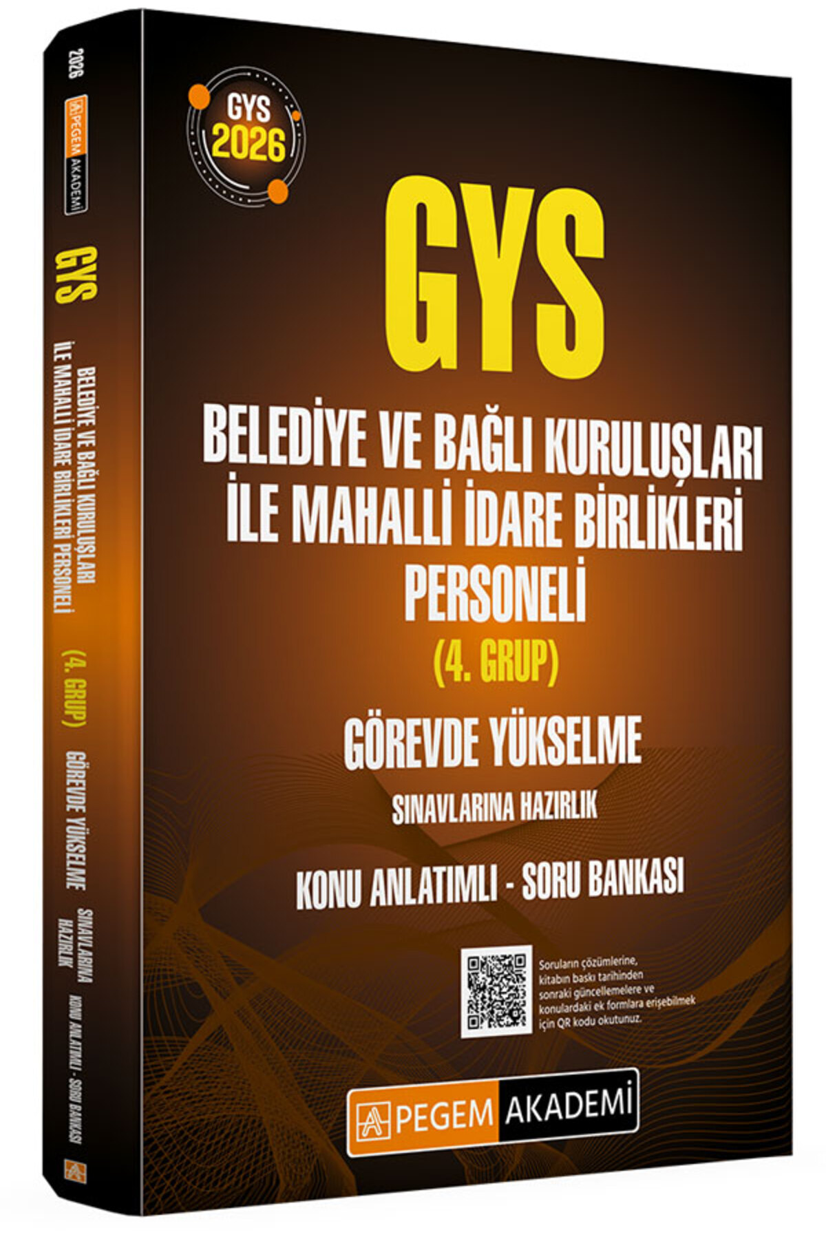 Pegem Akademi Yayıncılık 2026 GYS Belediye ve Bağlı Kuruluşları