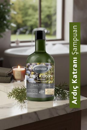 Mecitefendi Ardıç Katranı Bitkisel Özlü Kepeğe Ve Kaşıntıya Karşı Şampuan 400 ml