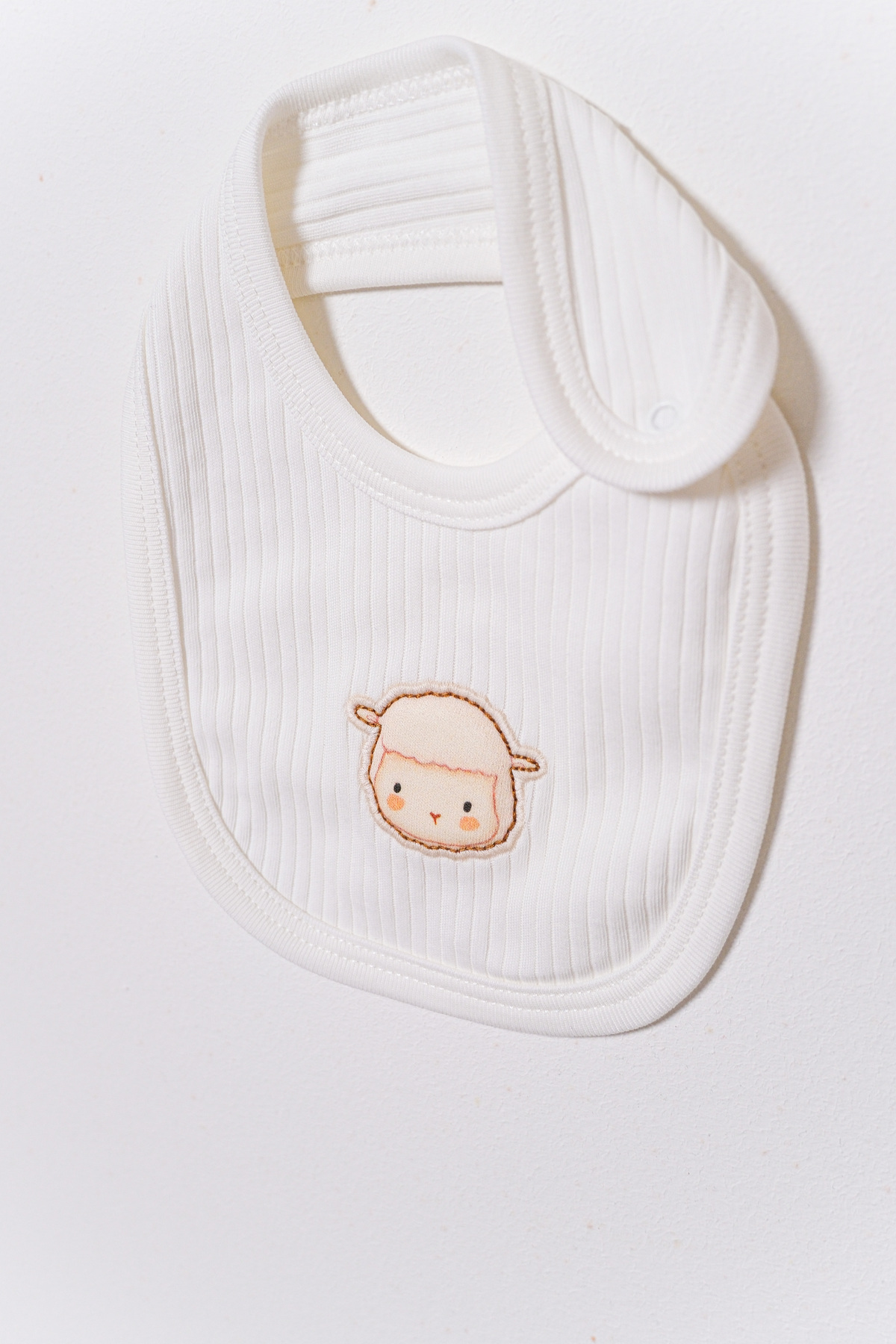 BABYLİM Kalpli Kuzucuklar Hastane Çıkışı %100 Pamuk Unisex Bebek 0-3 AY Yenidoğan Seti fotoğrafı 7 (önizleme)