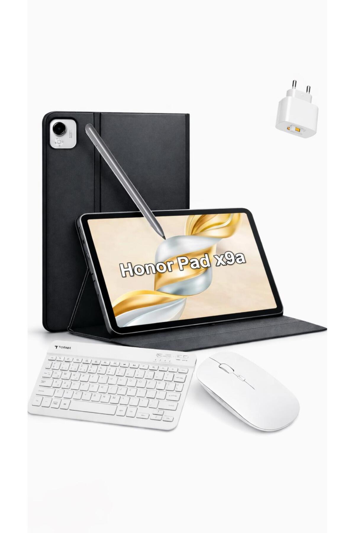 HONOR Pad X9a 8 GB 256 GB 11.5 inç Gri Tablet+(KALEM ORJ)+KILIF+CAM+BAŞLIK KLAVYE+MOUSE TÜRKİYE GARANTİLİ