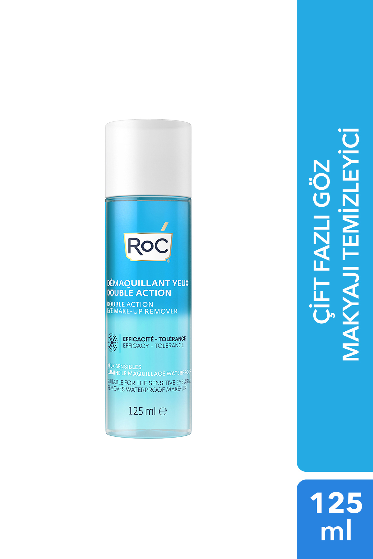 Roc Çift Fazlı Göz Makyajı Temizleyici 125 ml — 1210000800169
