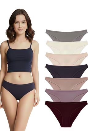Cotpark Kadın Basic Pamuklu Bikini Külot 7'li Paket 4110
