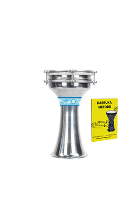 Midex DBK-01BL Çocuklar İçin1 Numara Alüminyum Darbuka Seti 30x17 cm)