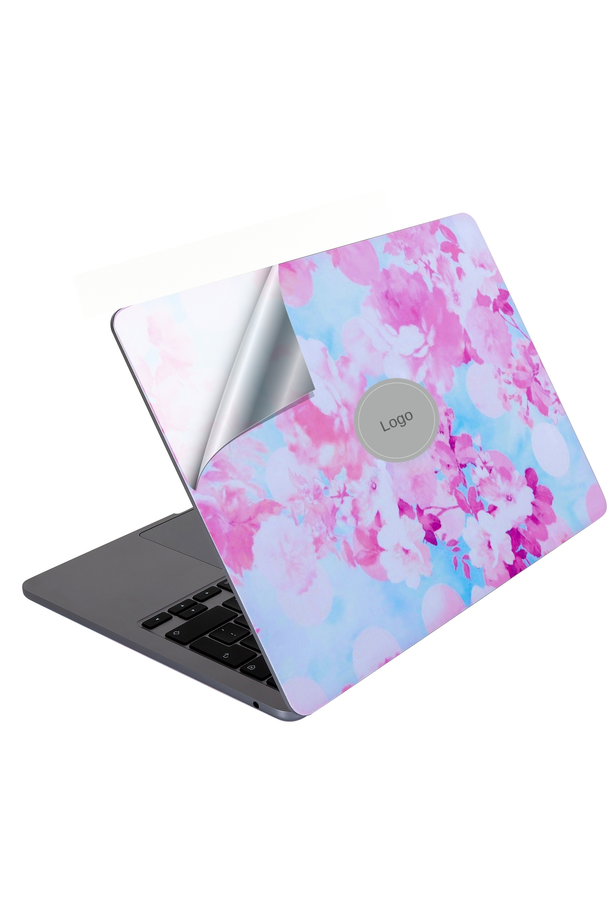 Mcstorey Macbook Air M2-m3-m4 Kılıf 13.6inç Flower03 Yapıştırma