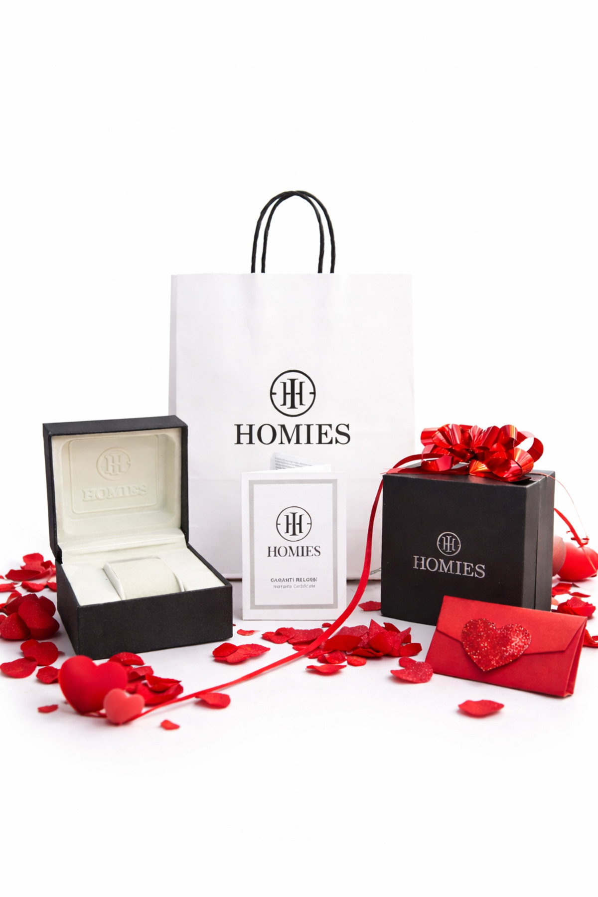 Homies  ERKEK KOL SAATİ TAKVİM GÖSTERGELİ,EŞREF TEK MODEL,HEDİYELİK KUTUSU VE BİLEKLİK HEDİYELİ .HMMYS50 - Görsel 9